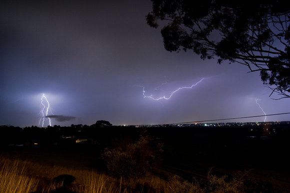 Lightning Storm Over Kingswood