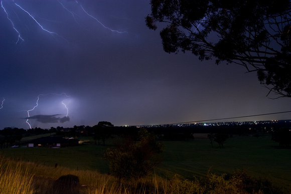 Lightning Storm Over Kingswood