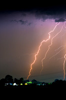 Lightning over Glenmore Park